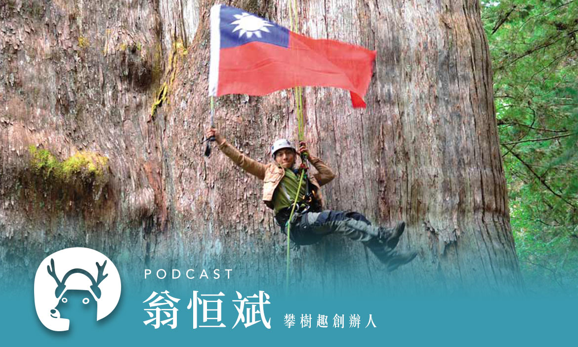 全台首位攀樹師帶你爬上巨木，探索樹頂風景與特有種花海