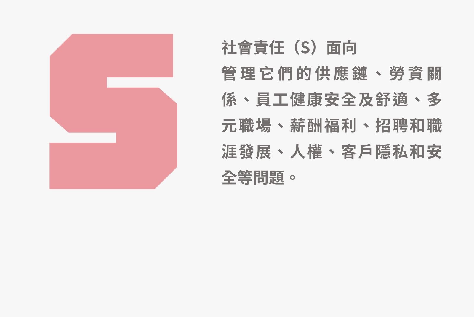 社會責任（S）