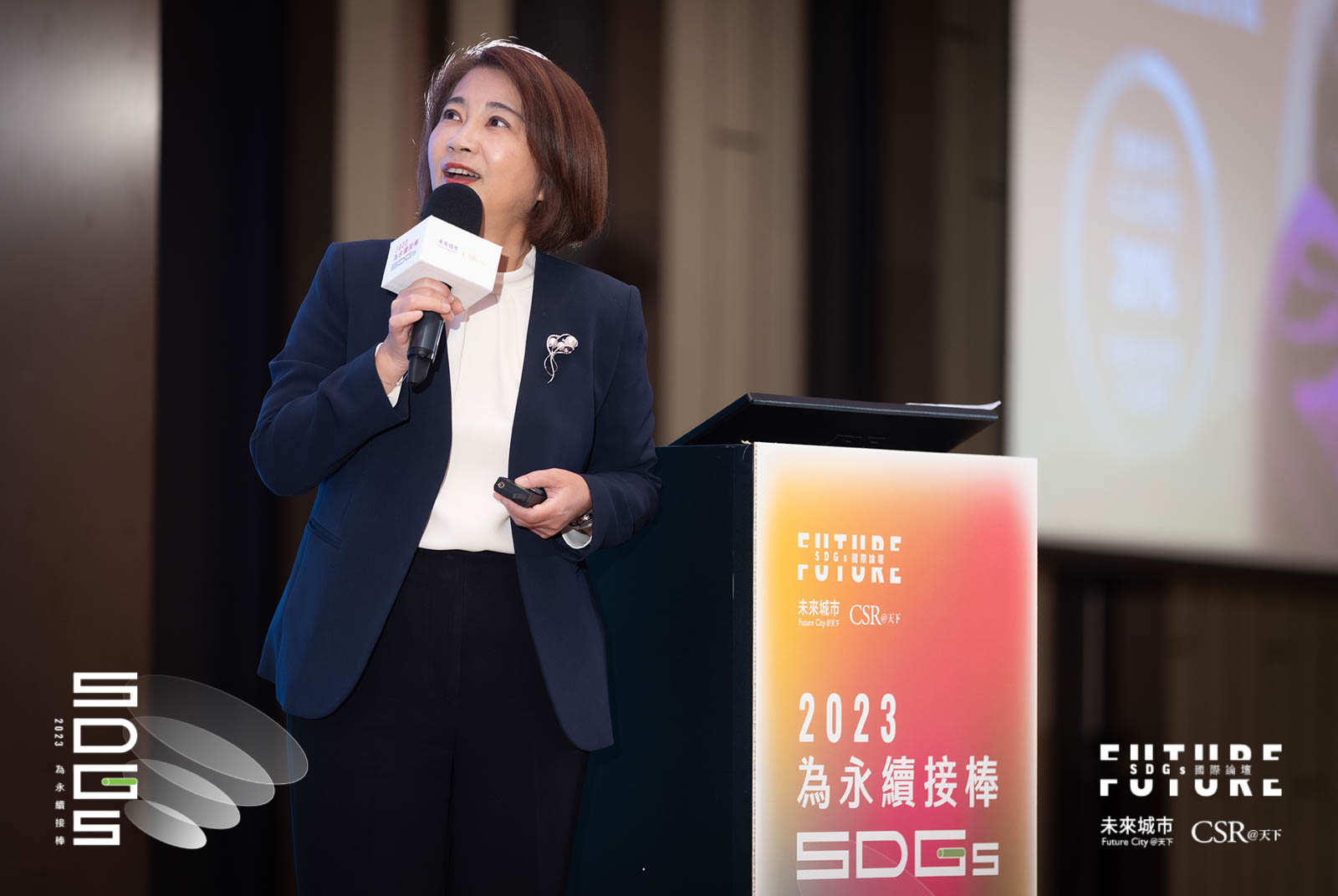 屏東縣縣長／周春米 分享他們如何針對長輩安老問題擬定對策。