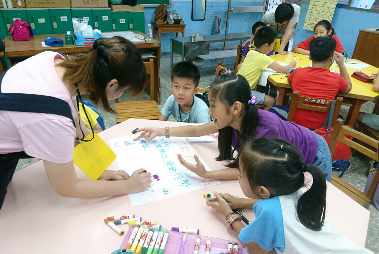 [台灣中油示範教案] 高雄市加昌國民小學：中油攜手學校－綠巨龍環創 3C