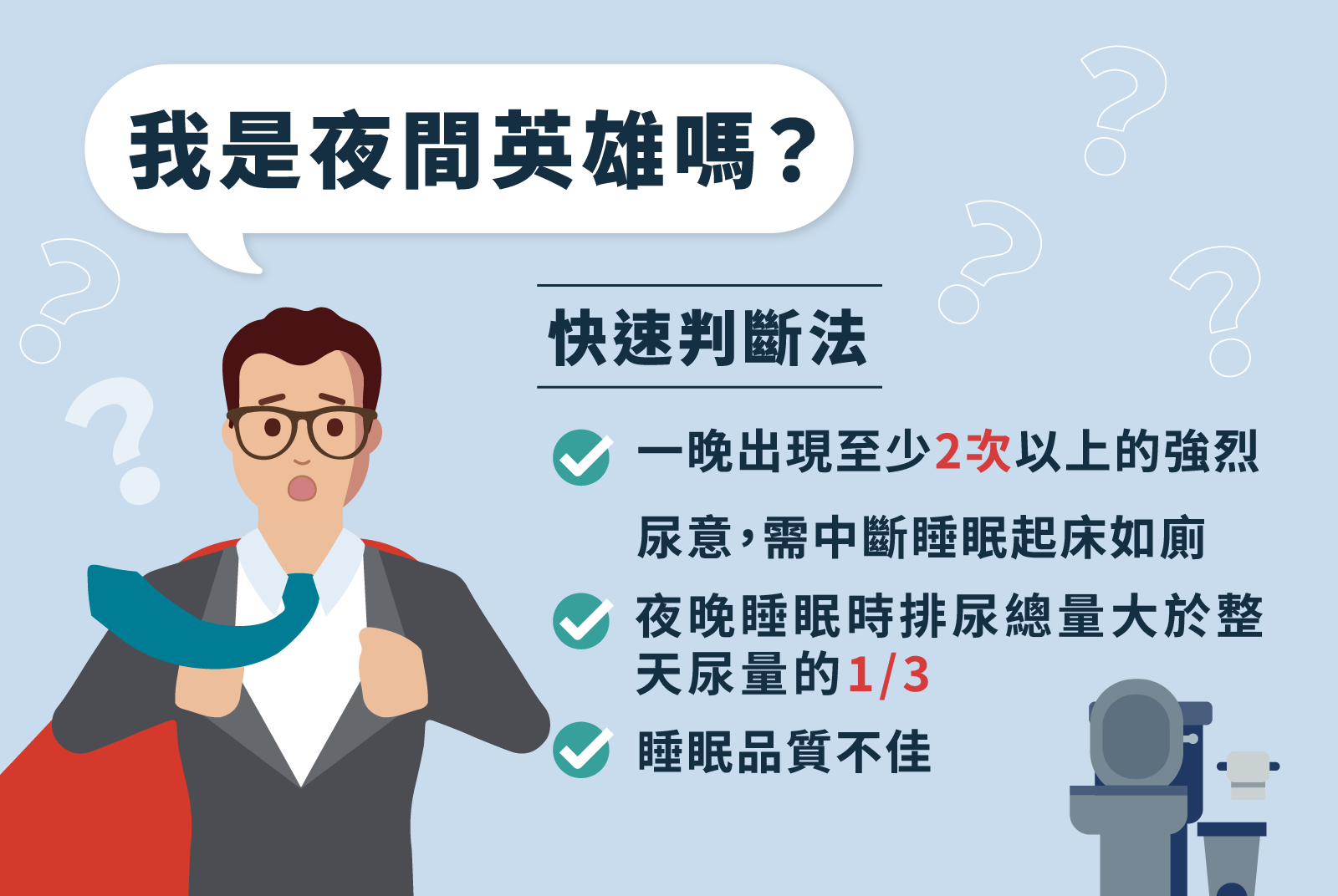 夜間英雄快速檢測