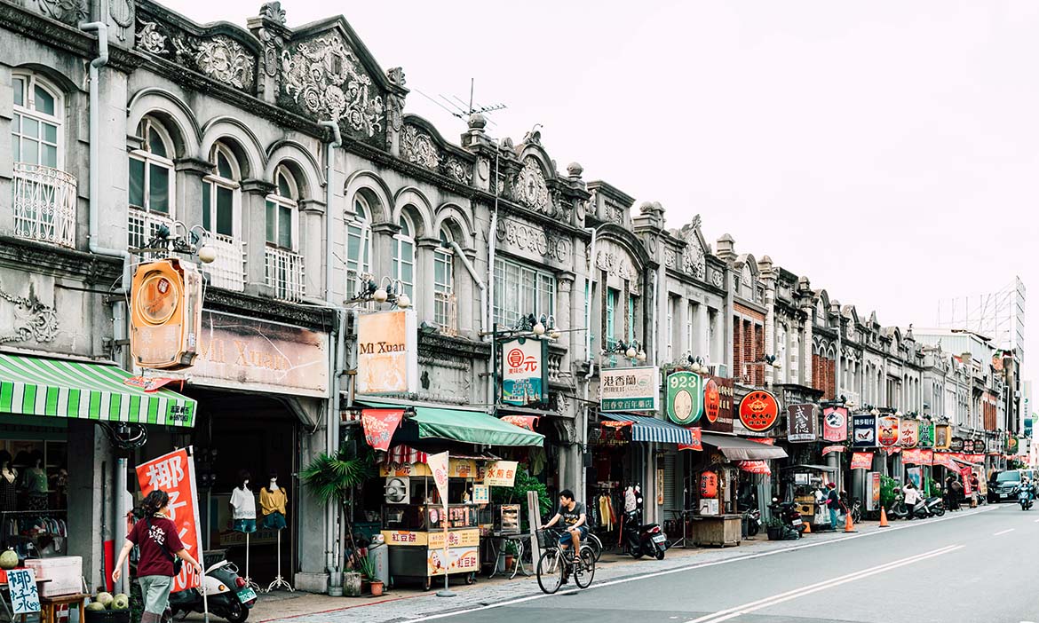 台南新化小鎮。（攝影：陳建豪）