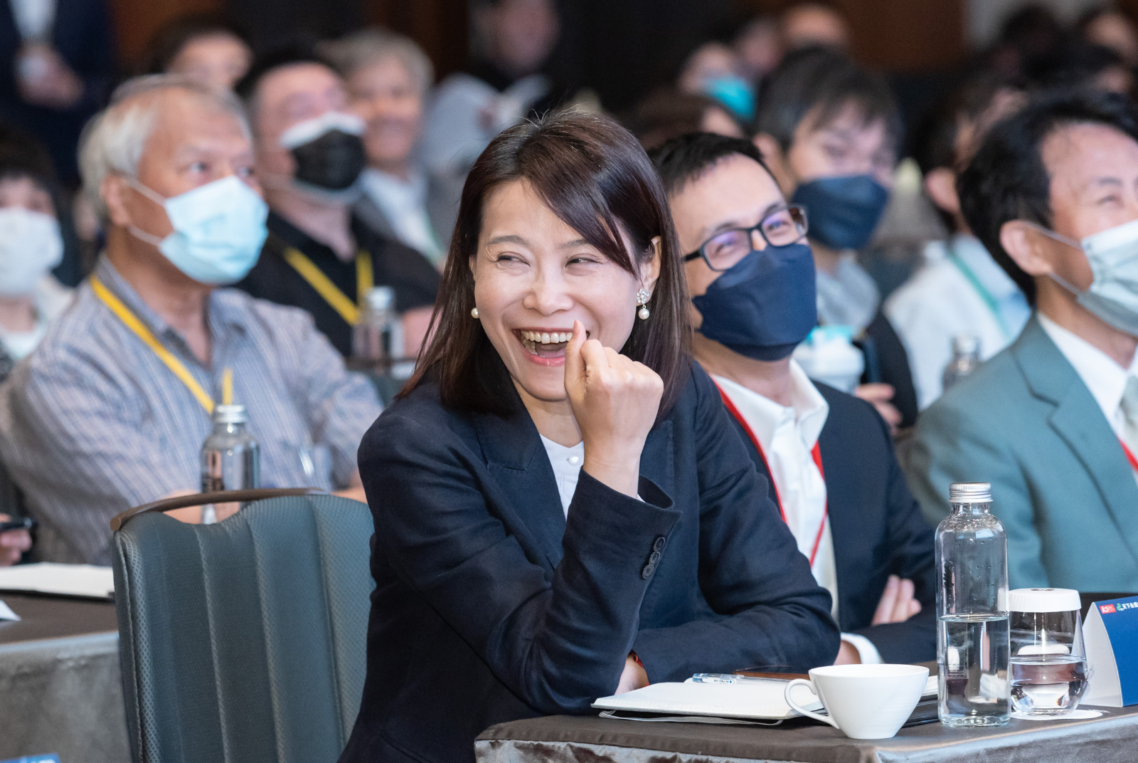 《天下》共同執行長葉雲有感「1.5℃」論壇企業積極承諾。