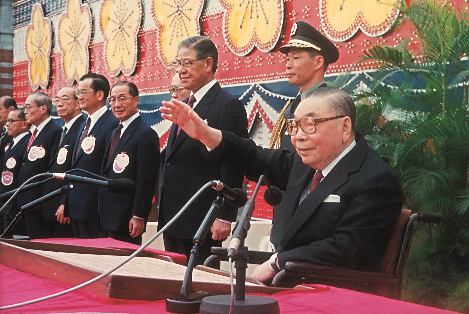 1987年，李登輝時任副總統。