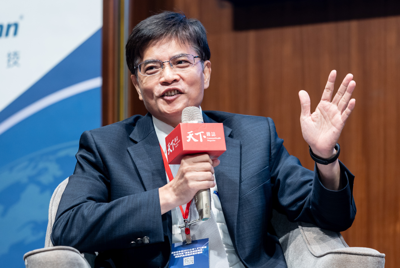 台塑安環中心協理洪宗益：「我們要用科學方法積極參與SBTi，過程或許受到打擊，但結果很美好。」