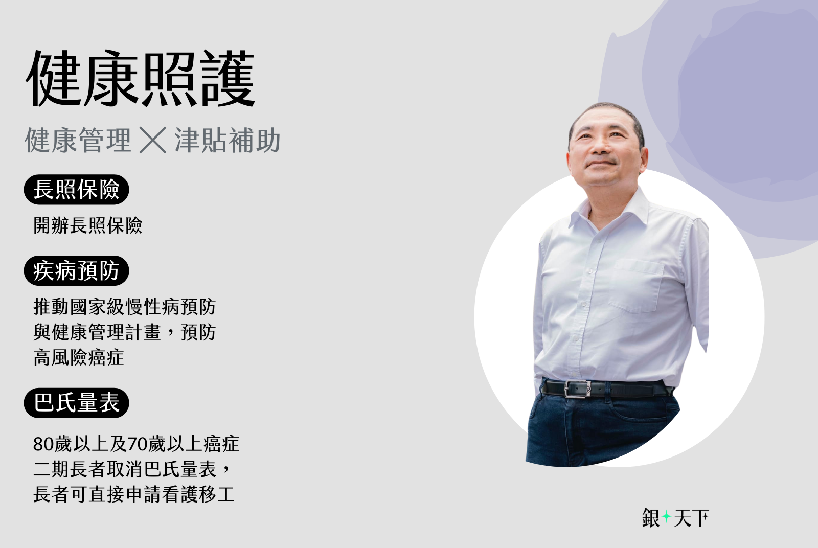 健康管理 ╳ 津貼補助