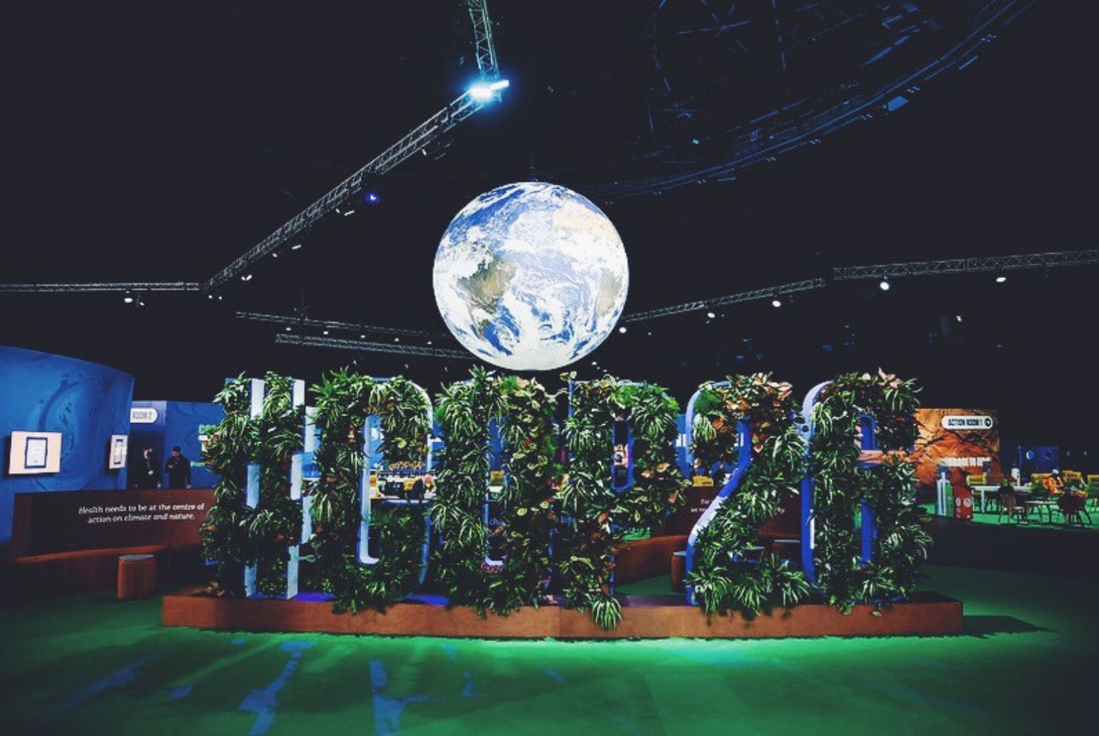 COP26大會現場。圖片來源／COP26