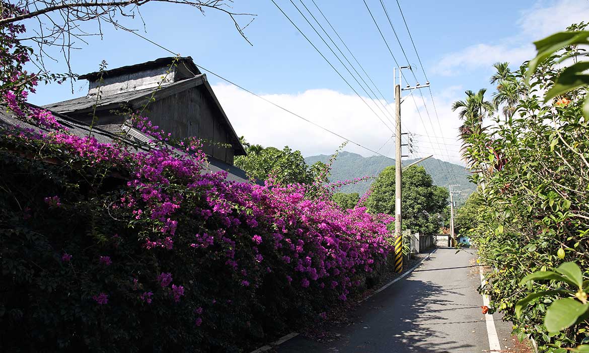 花蓮瑞穗小鎮。（攝影：王士豪）