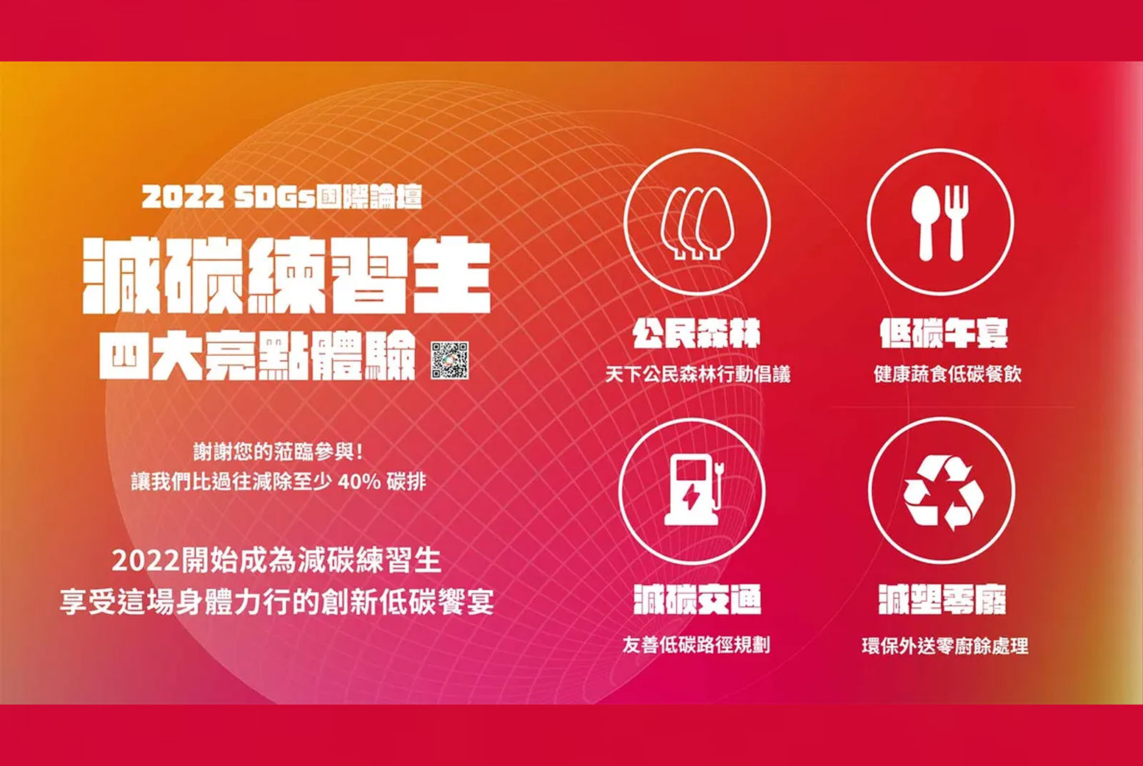 SDGs減碳練習生的概念，源自於對ESG的創新實踐的一場練習（詳見本文最末端）