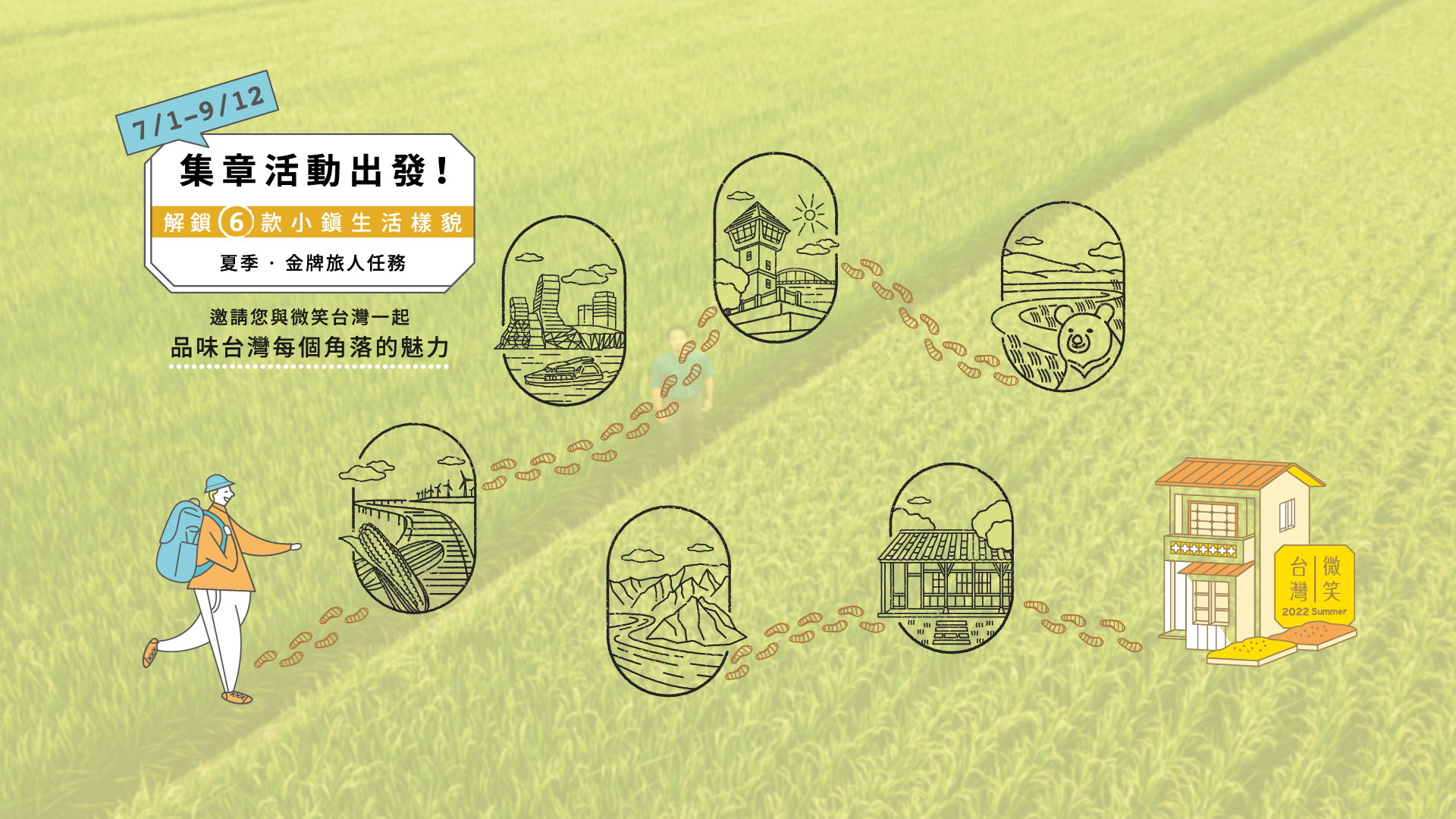 夏季．金牌旅人任務
