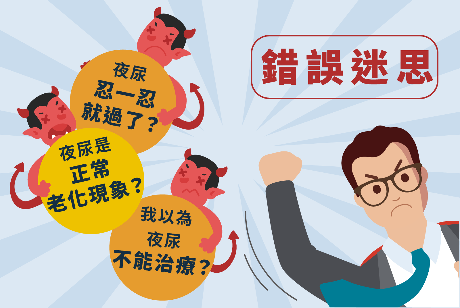 打擊錯誤迷思