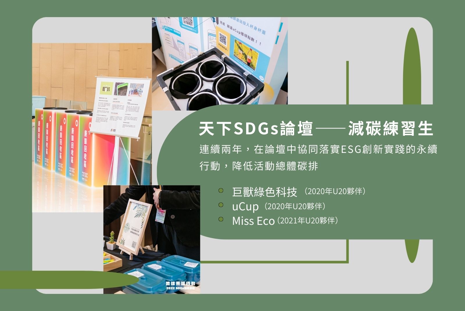 2022年天下SDGs論壇——減碳練習生