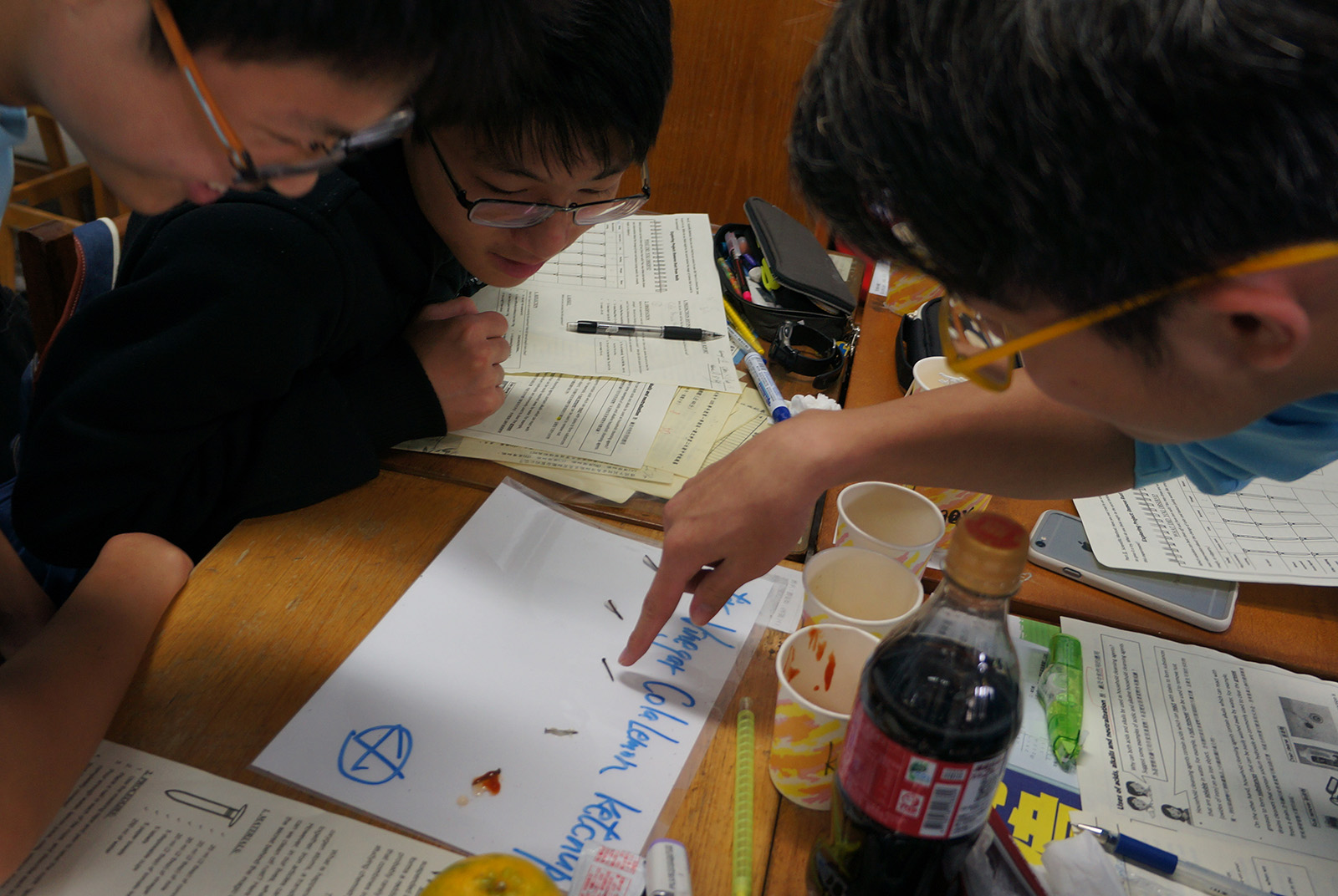 [翰林示範教案] 台北市台灣師範大學附屬高級中學：英文課中的化學實驗
