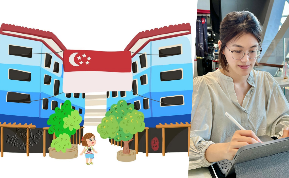 台灣囡仔 Miss Kuo 的新加坡插畫人生：教孩子畫粉紅熊貓，也教自己勇敢飛翔