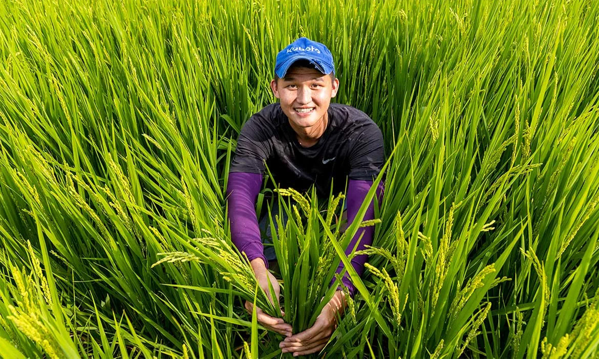回鄉務農 八年級生投入田間工作 磨練出精實身手