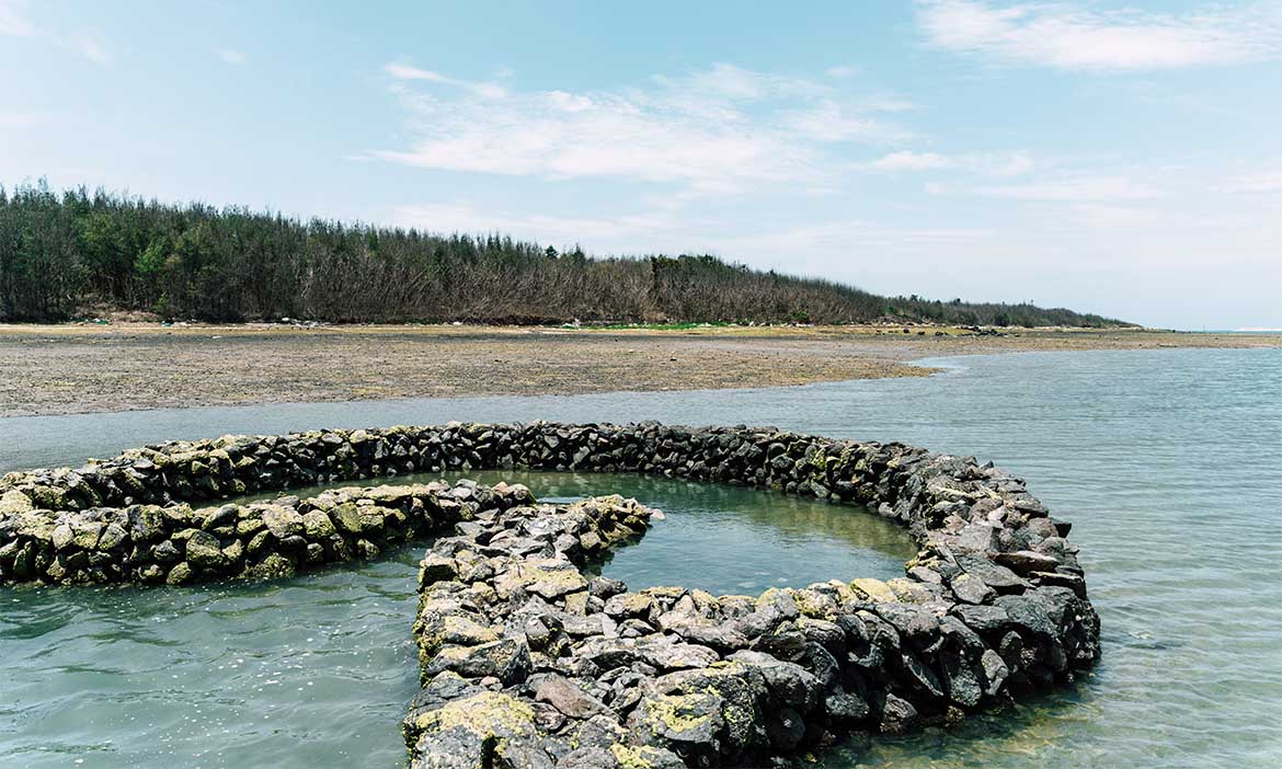 澎湖石滬（攝影：陳建豪）