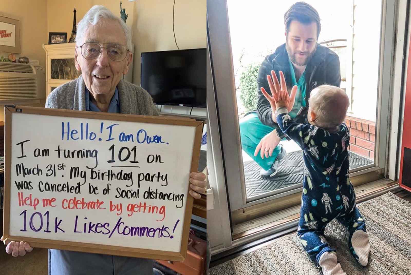 7個溫暖小故事：101歲老爺爺邀你幫他慶生、英雄狗協助鄰居購物
